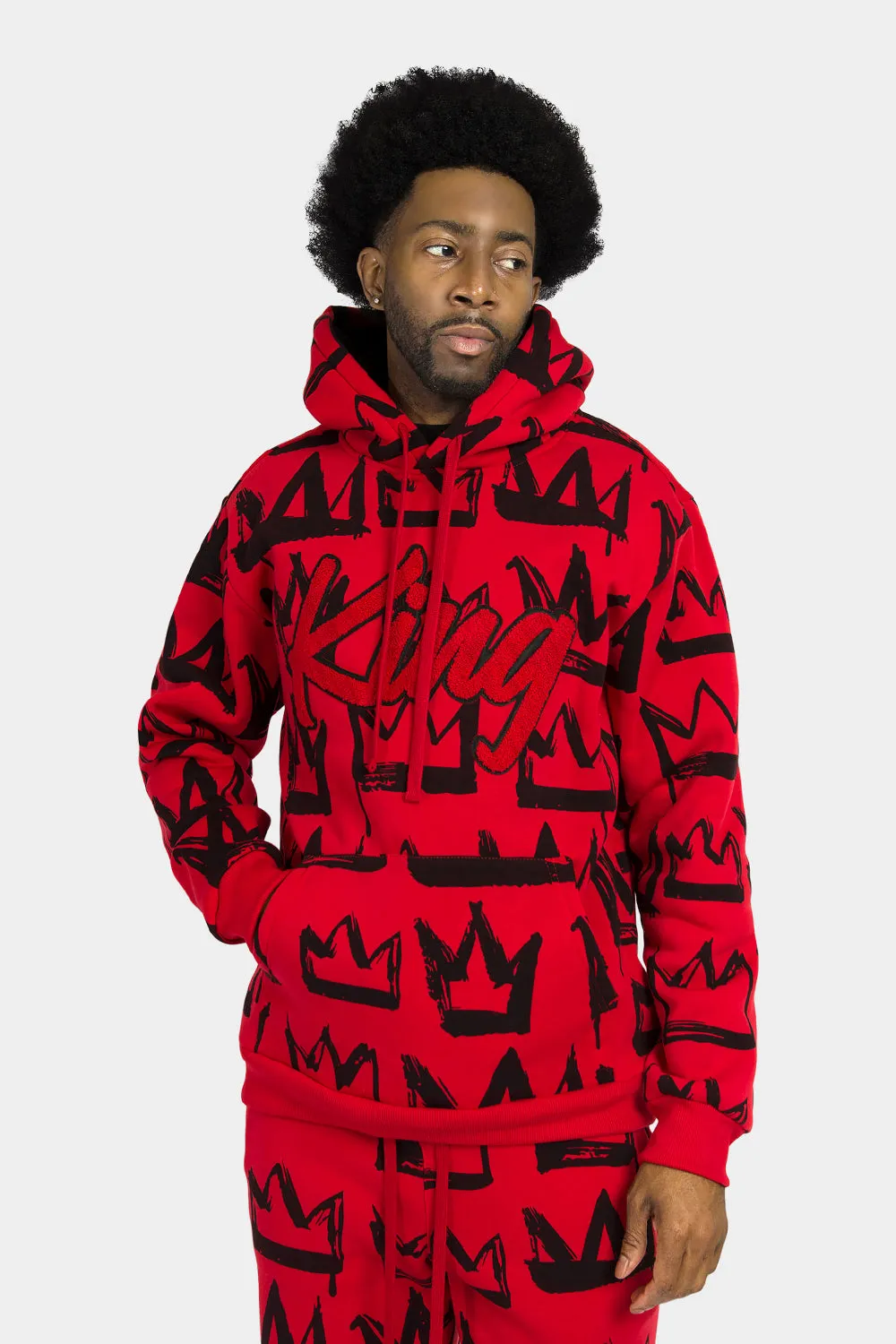 Crowned King Fleece Set