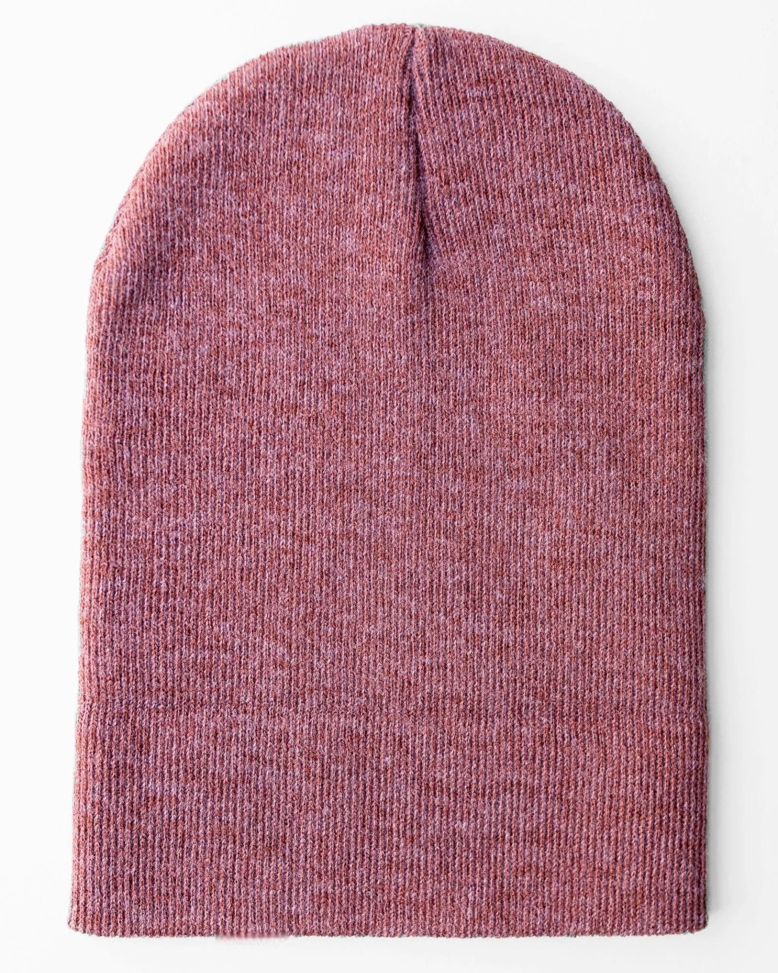 CS103 HAAKWEAR Traditional Silent Cuffed Beanie, Rusty Burgundy