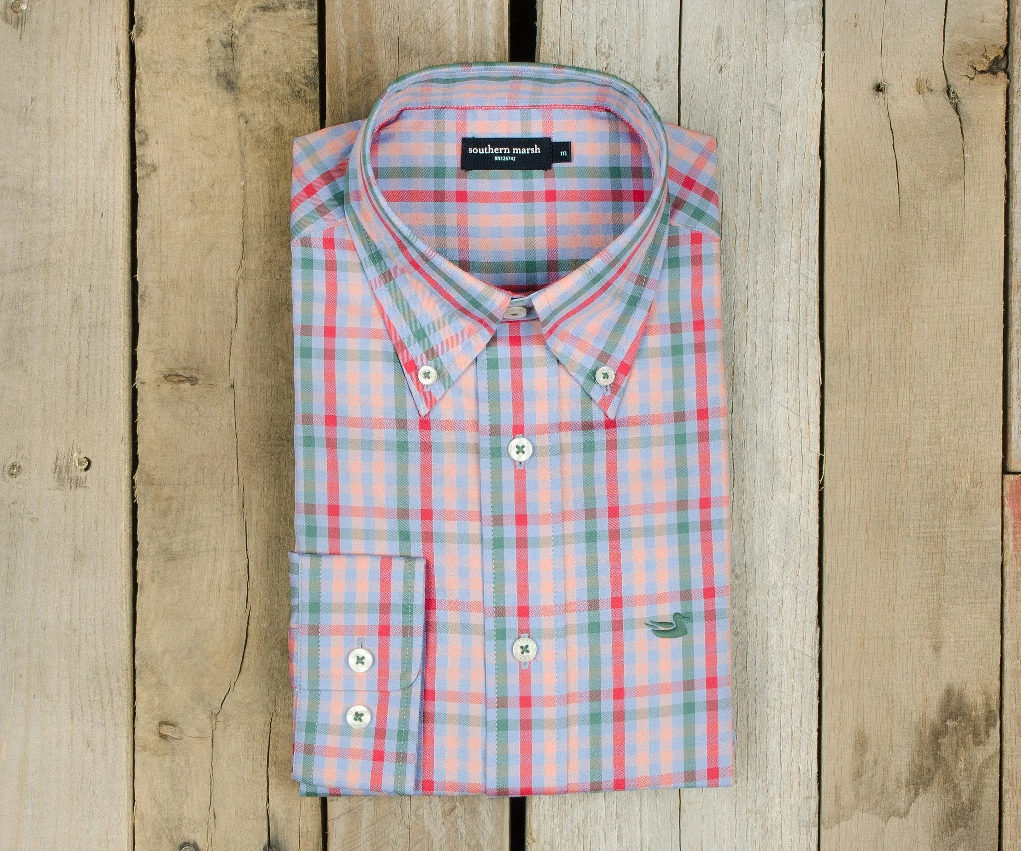 Cumberland Plaid Dress Shirt