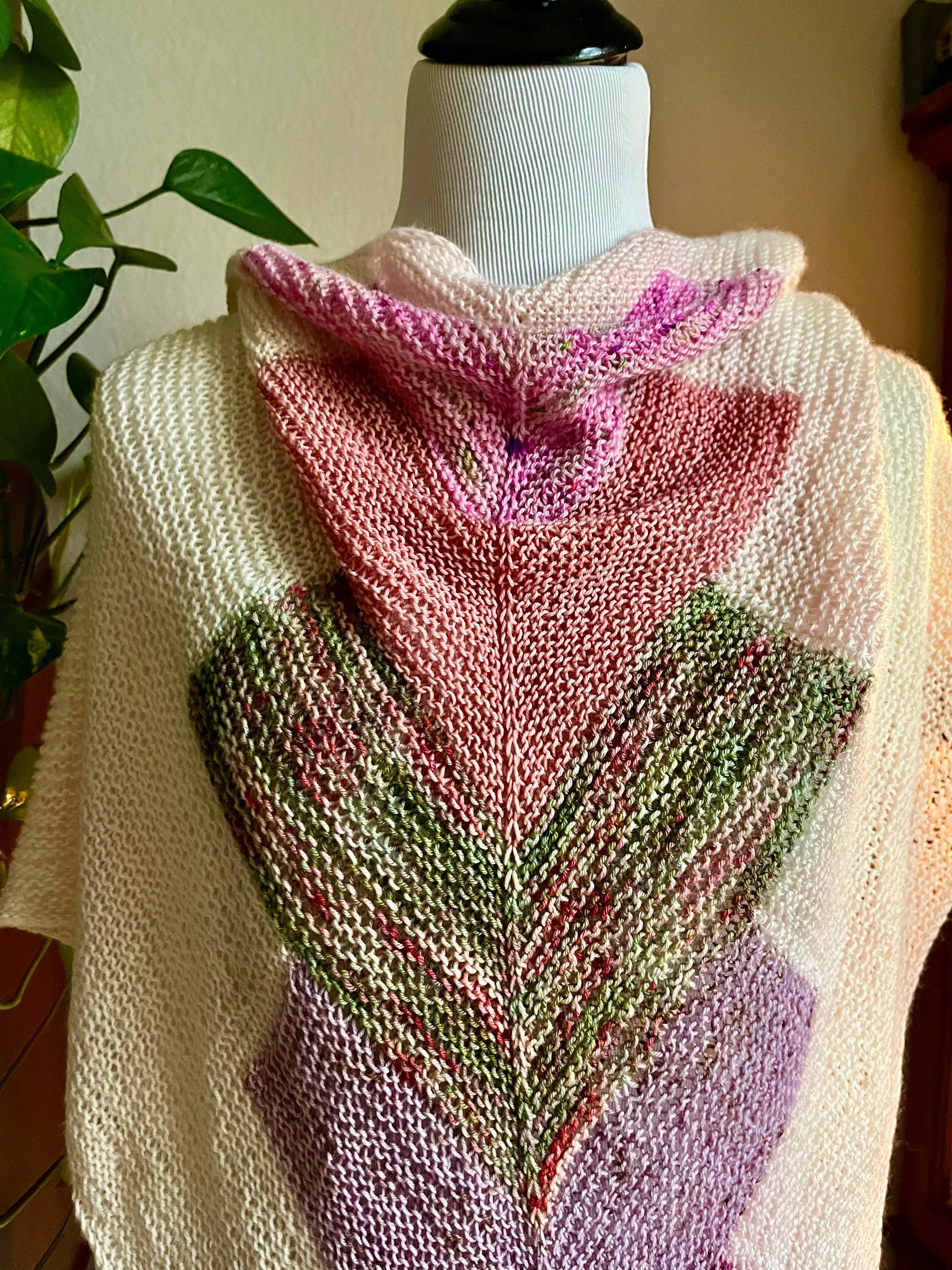 Daisy Mix - Last Light Shawl