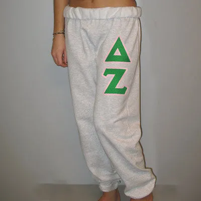 Delta Zeta Sorority Sweatpants - TWILL