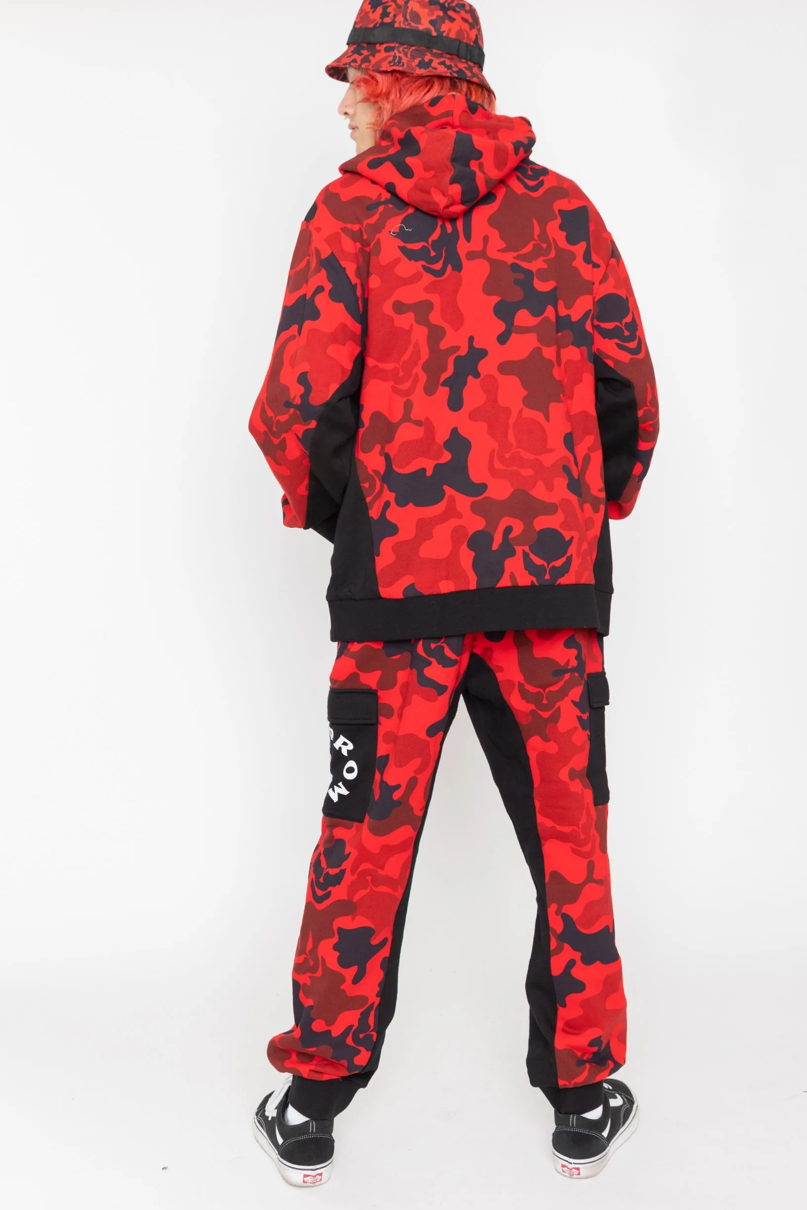 Demon Camo Hoodie - Red