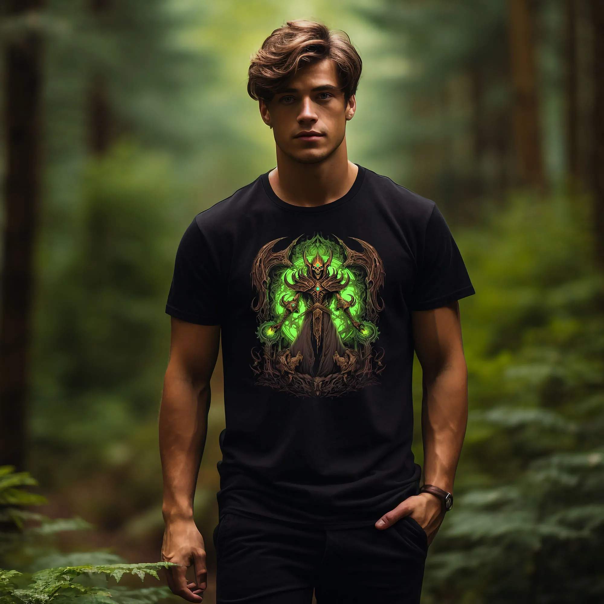 Dämonenjäger T-Shirt | T-Shirt für Gamer und Fantasy Fans