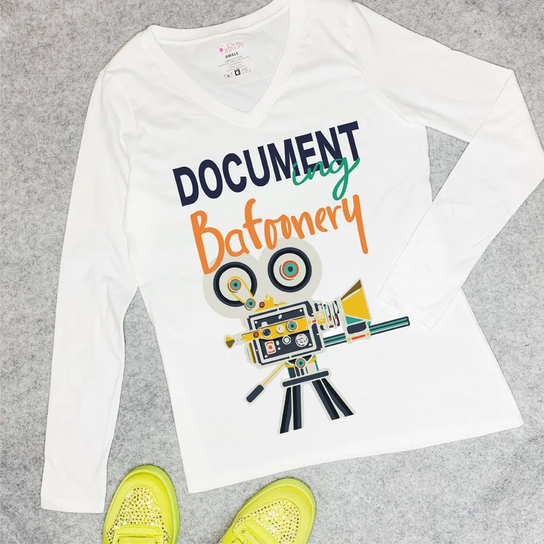 Documenting Bafoonery Long-Sleeve T-Shirt