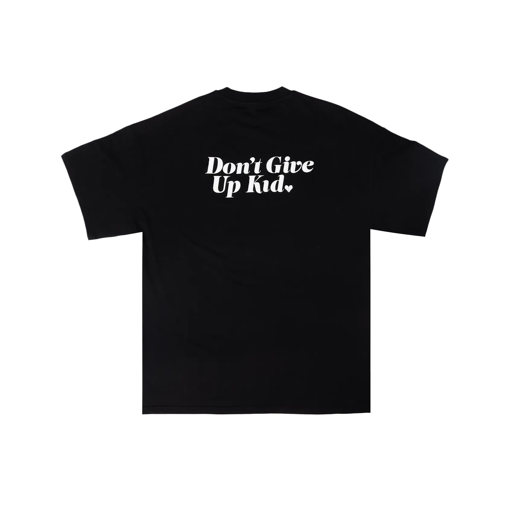 Don't Give Up Kid Tee (Black)