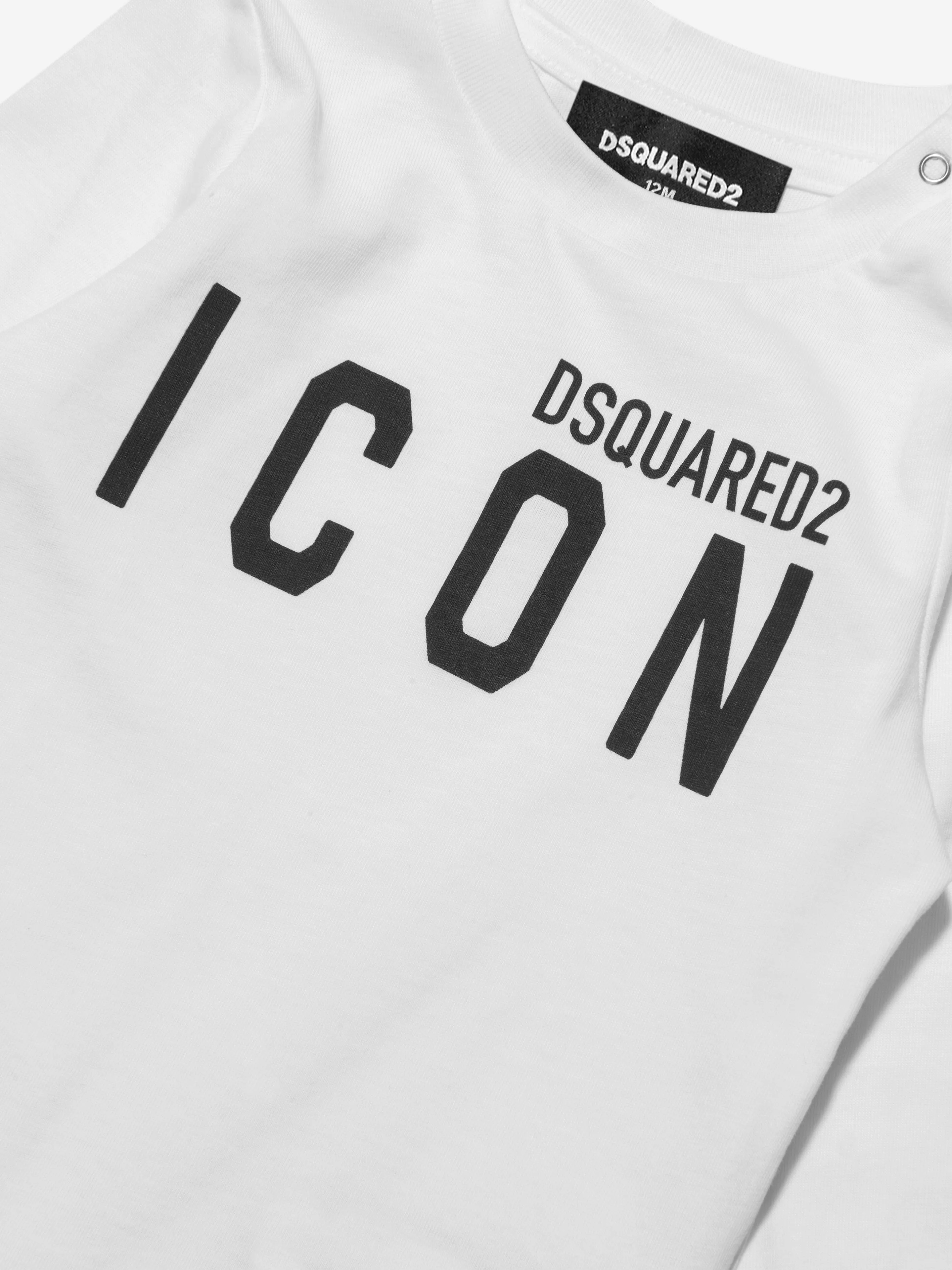 Dsquared2 Baby Long Sleeve Icon T-Shirt