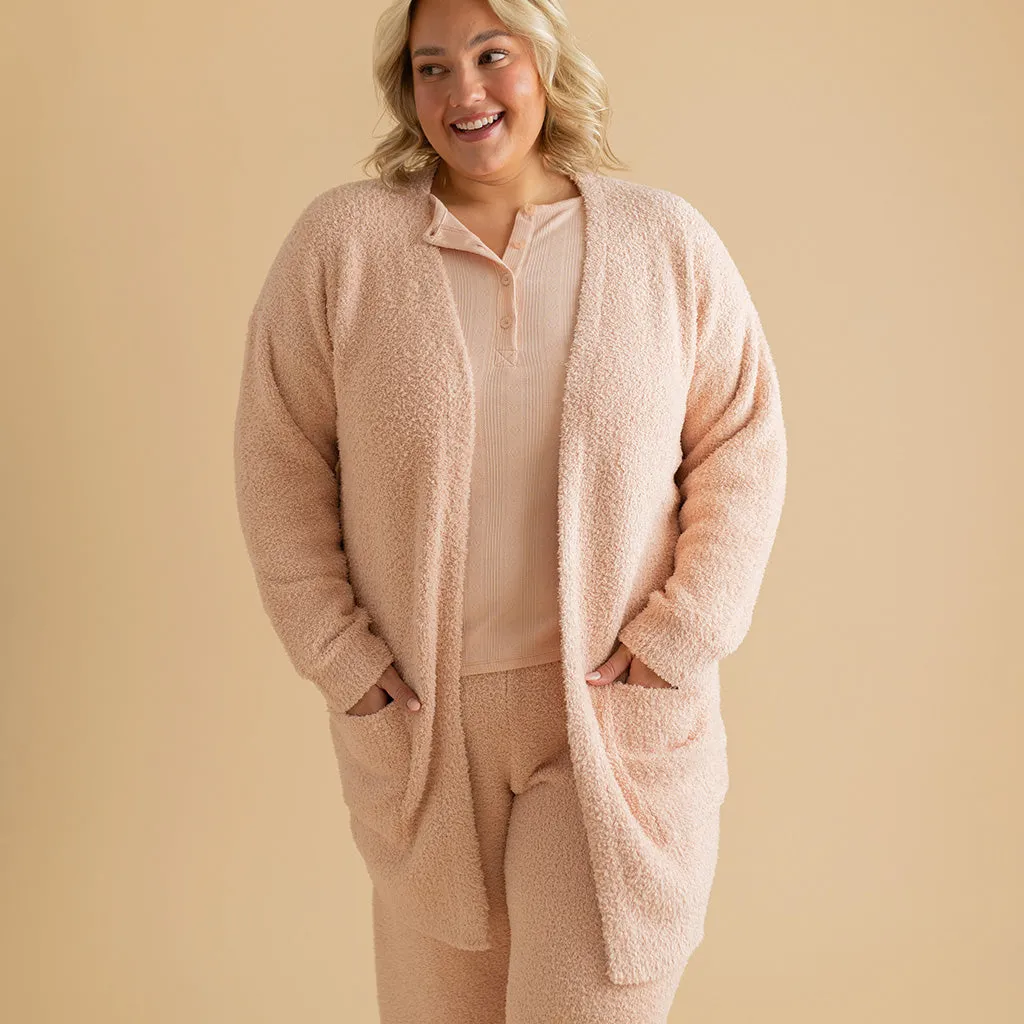 Dusty Blush Women's Cuddle Cardigan