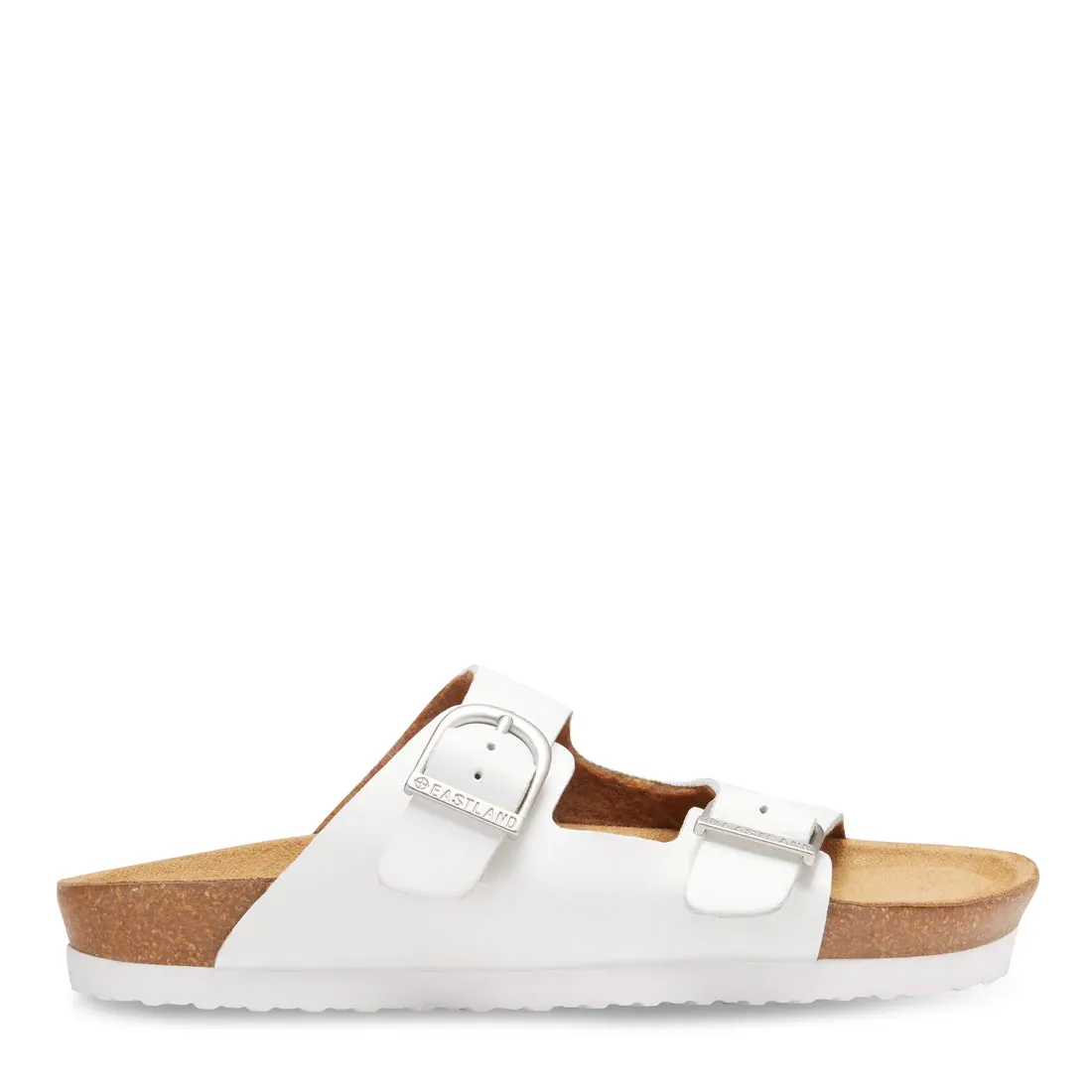 Eastland Women's Cambridge Slide Sandal - White 3865-13M