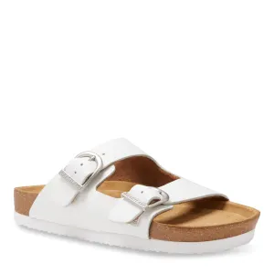 Eastland Women's Cambridge Slide Sandal - White 3865-13M