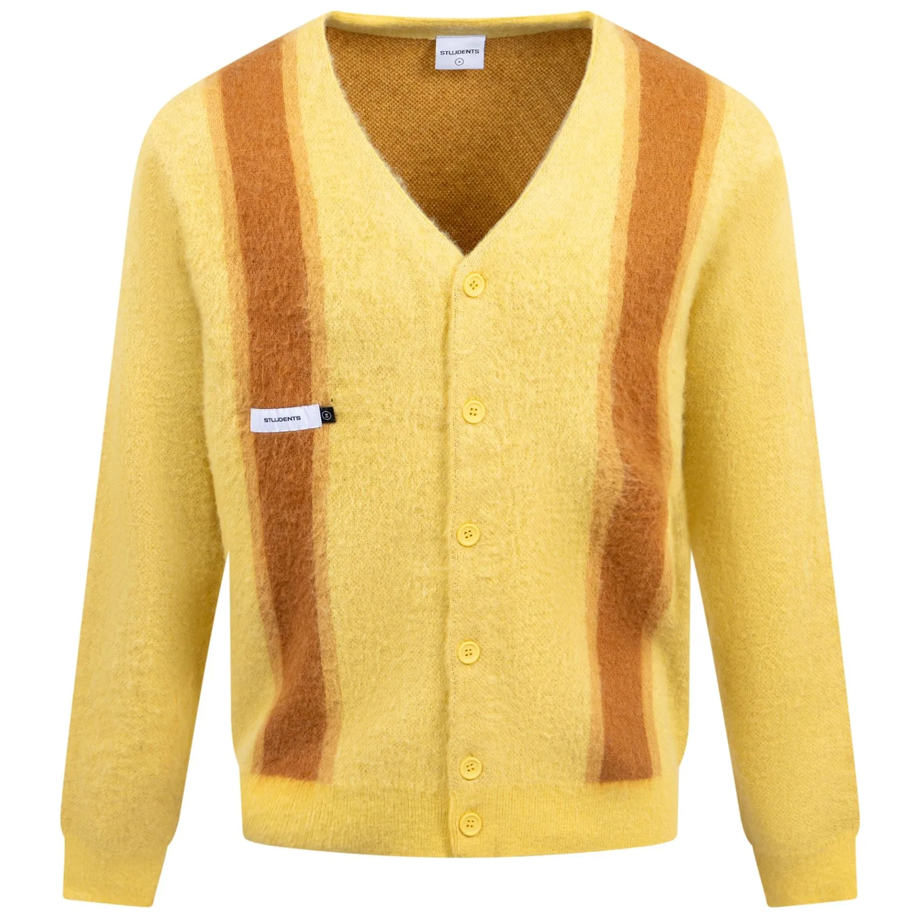 Ellis Mohair Cardigan Mustard - AW24