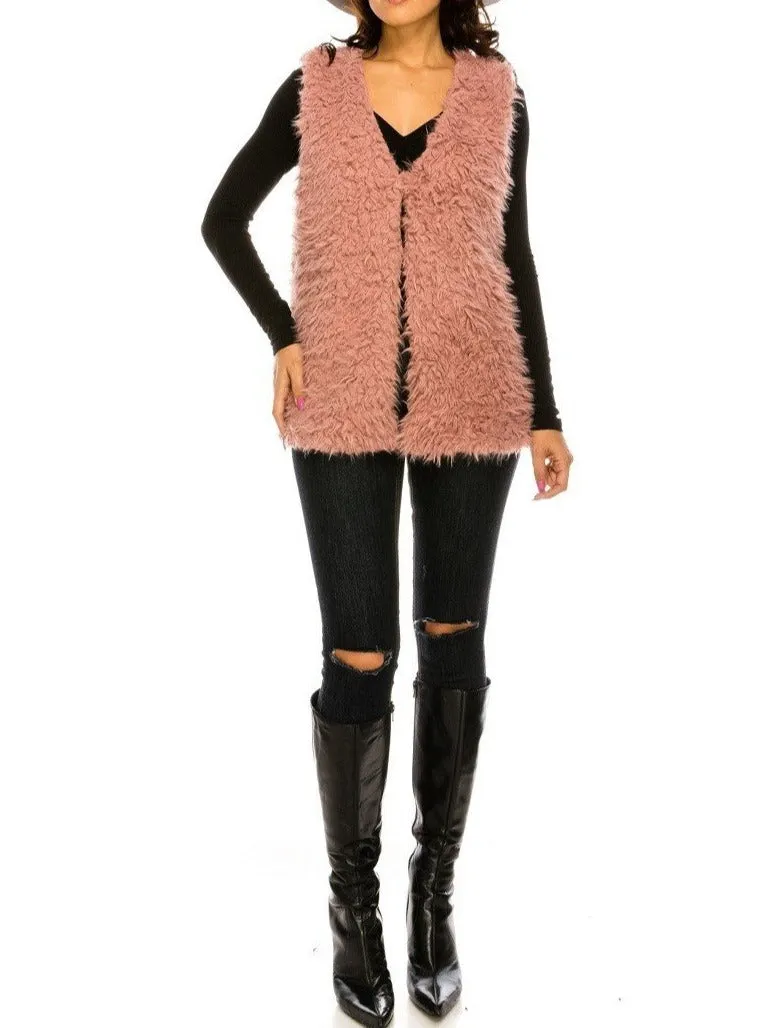 Faux Fur Vest