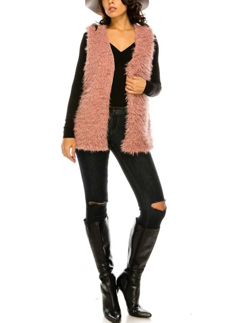 Faux Fur Vest