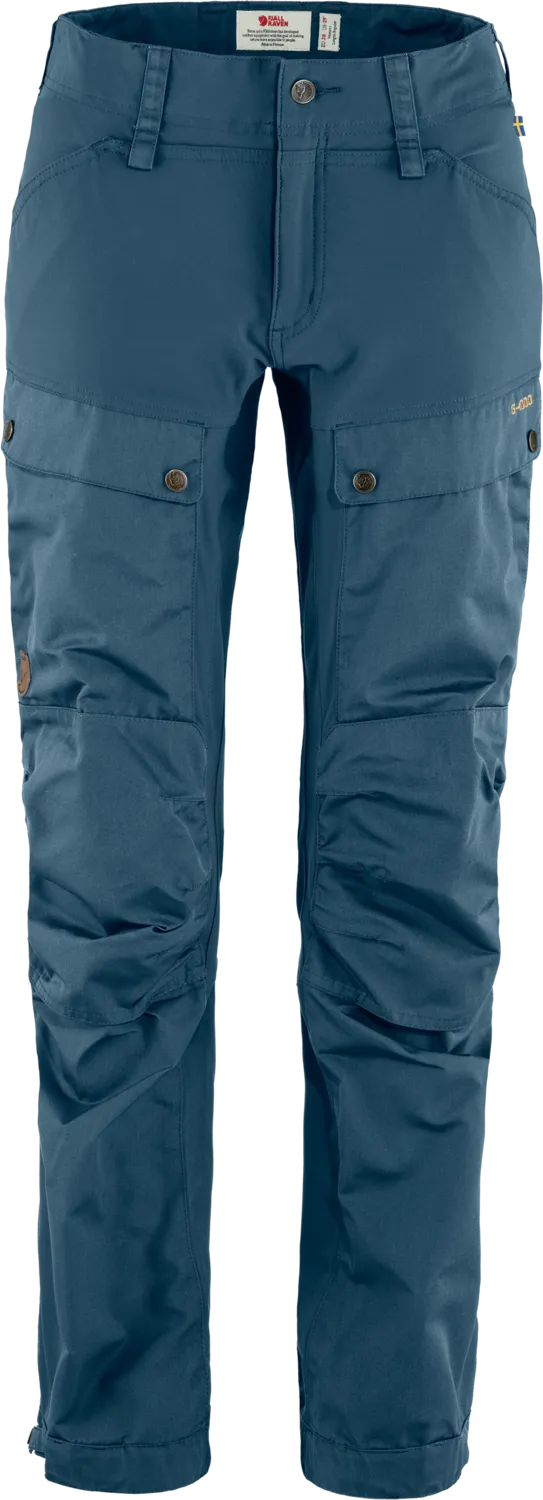 Fjällräven Women&#x27;s Keb Trousers Indigo Blue | Buy Fjällräven Women&#x27;s Keb Trousers Indigo Blue here | Outnorth