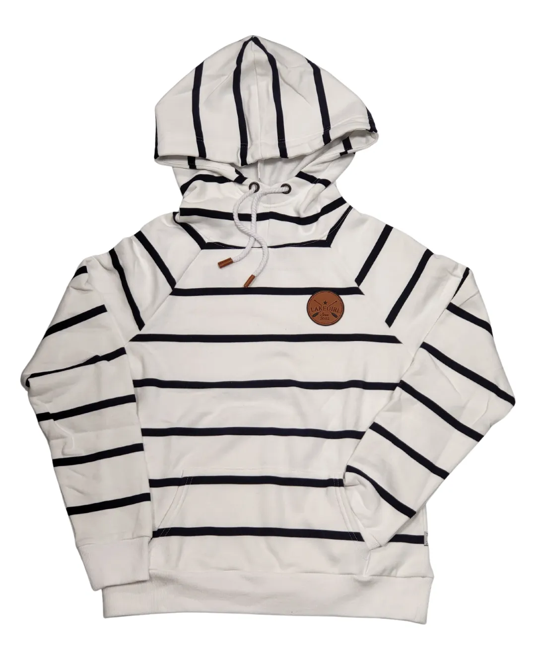 Fleece Stripe Hoodie