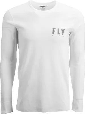 FLY RACING FLY THERMAL SHIRT WHITE/GREY SM 352-4154S