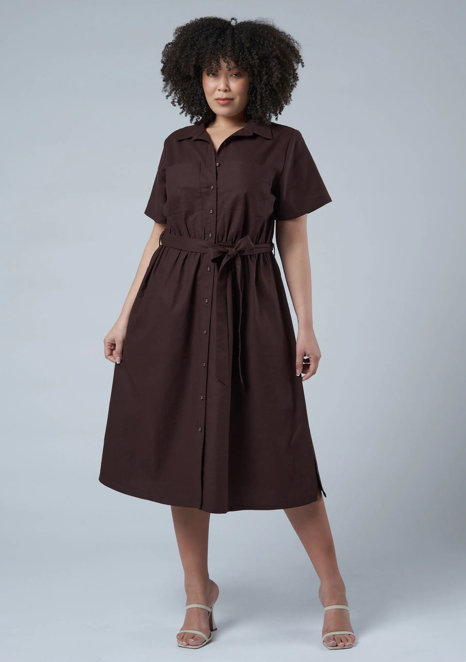 Frankie Shirt Midi Dress