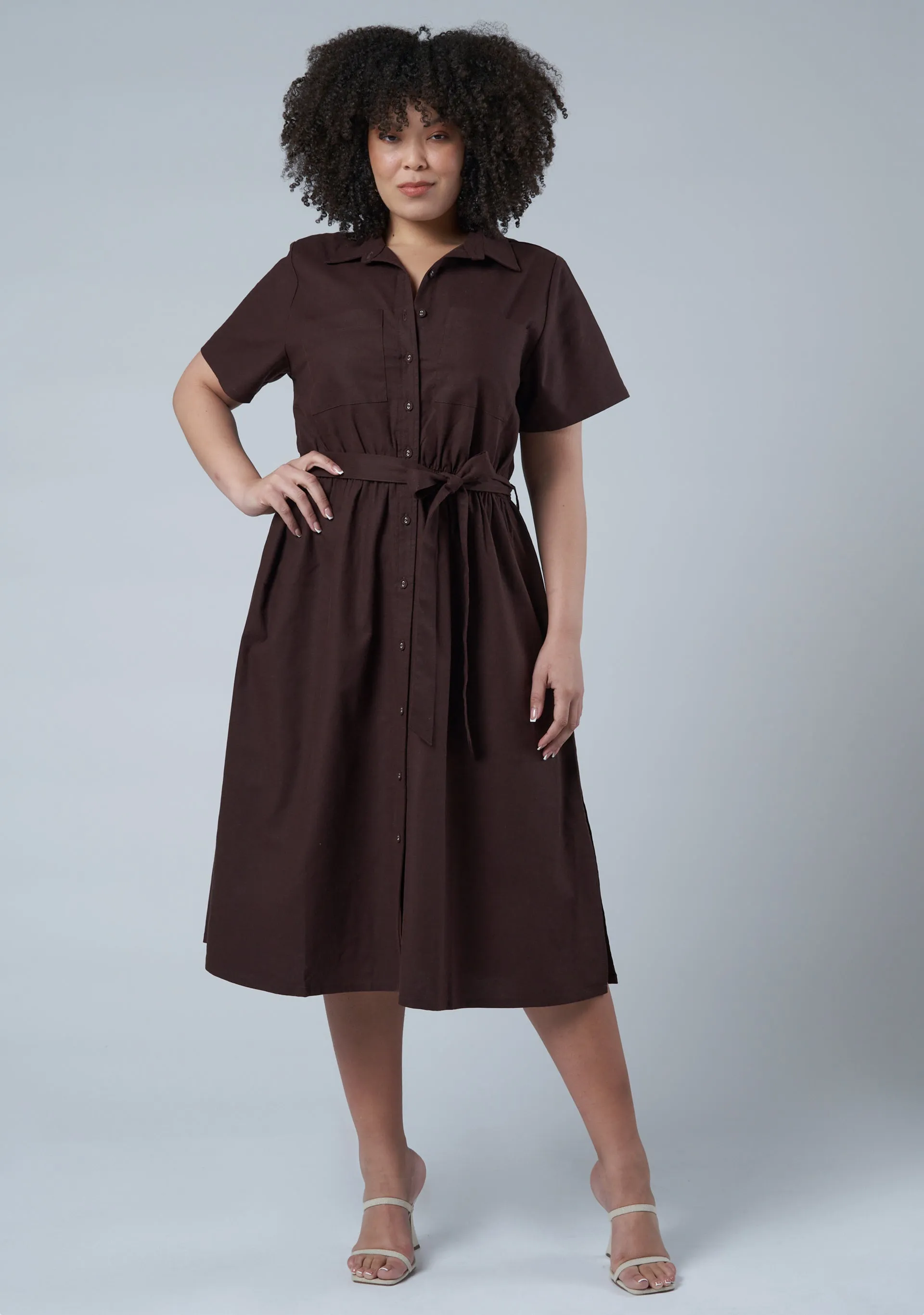 Frankie Shirt Midi Dress