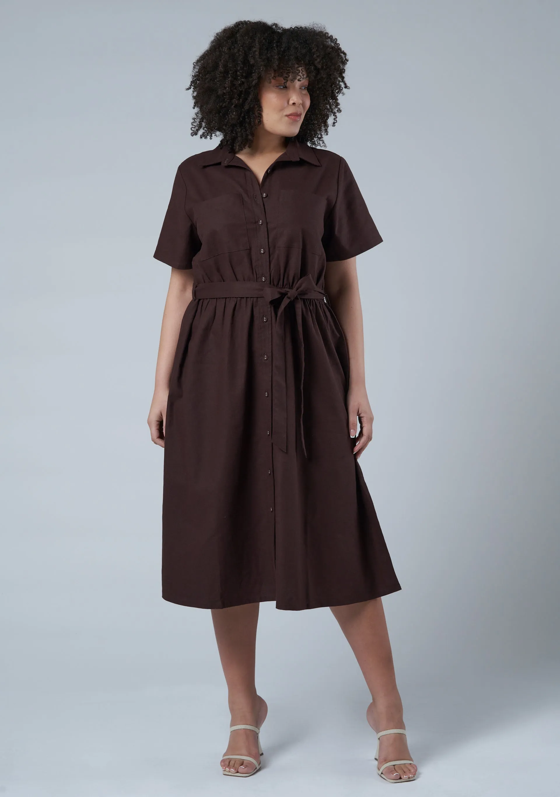 Frankie Shirt Midi Dress