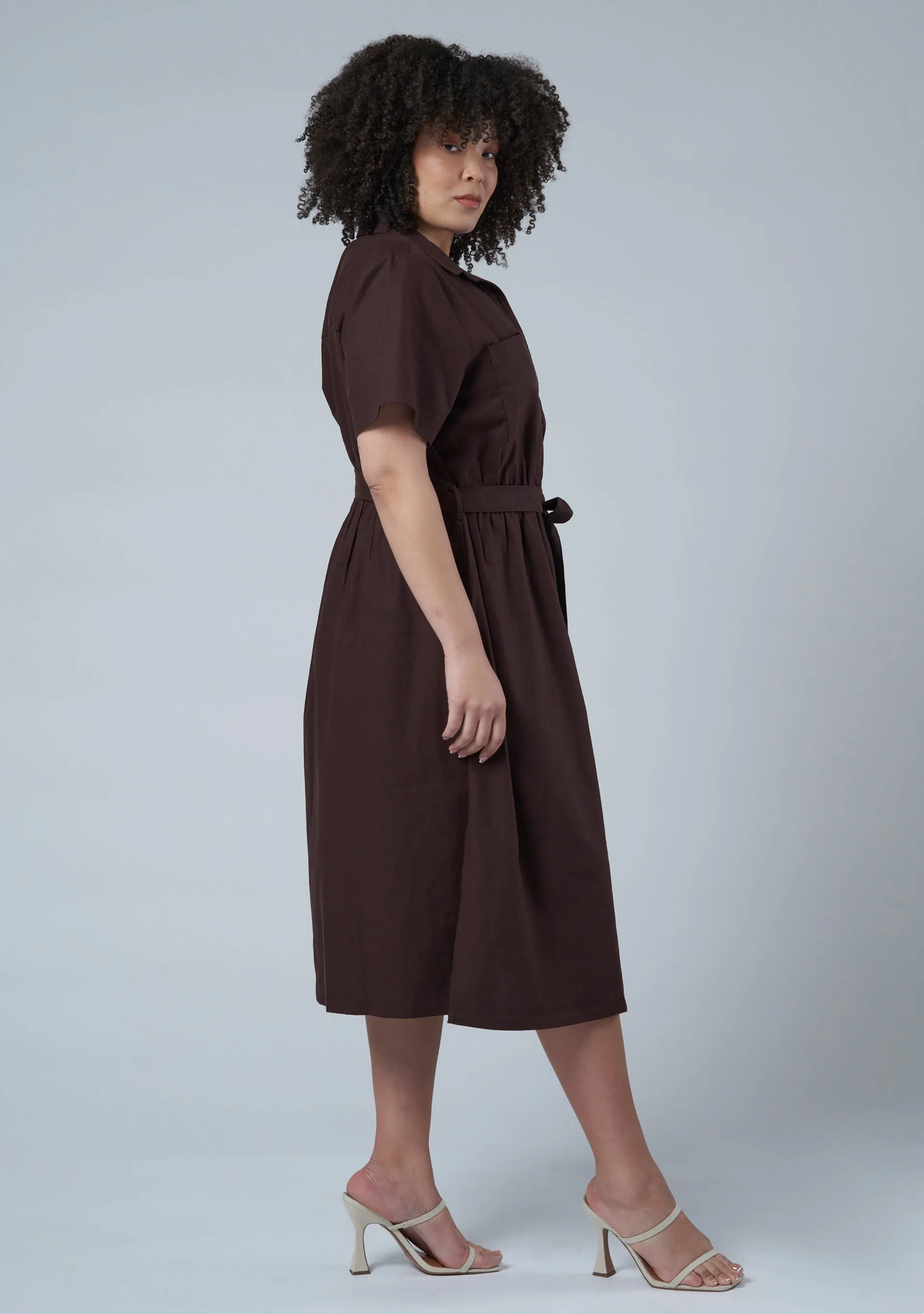 Frankie Shirt Midi Dress