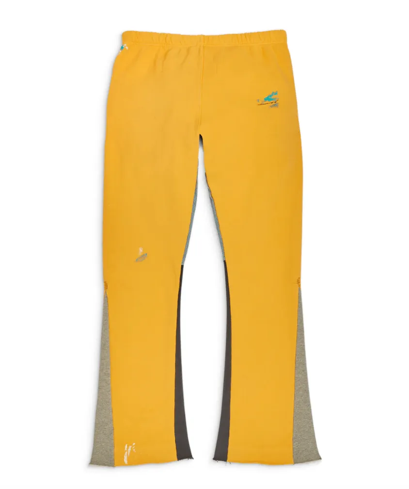 Gallery Department GD Logo Flare Sweatpants Yellow