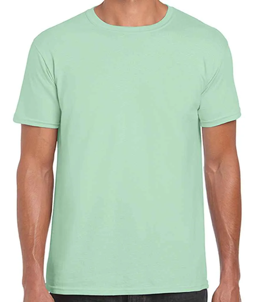 Gildan SoftStyle Ringspun T-Shirt - Green, Yellow, Orange