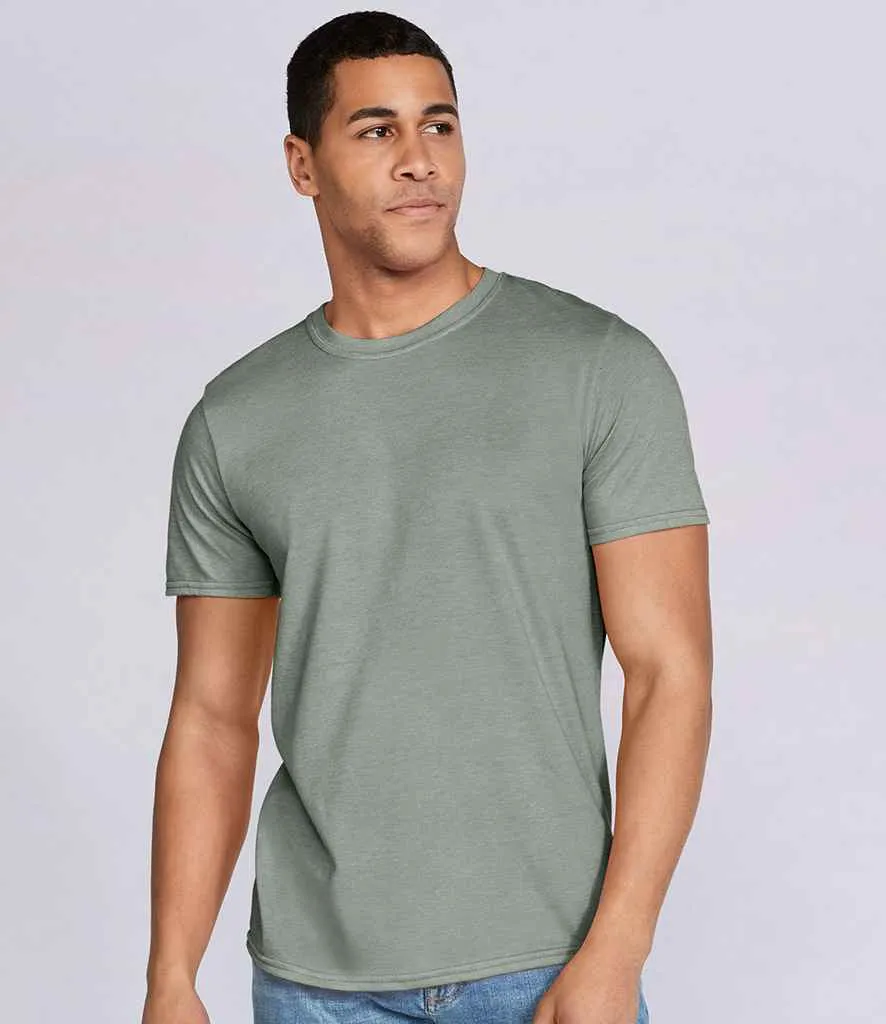 Gildan SoftStyle Ringspun T-Shirt - Green, Yellow, Orange