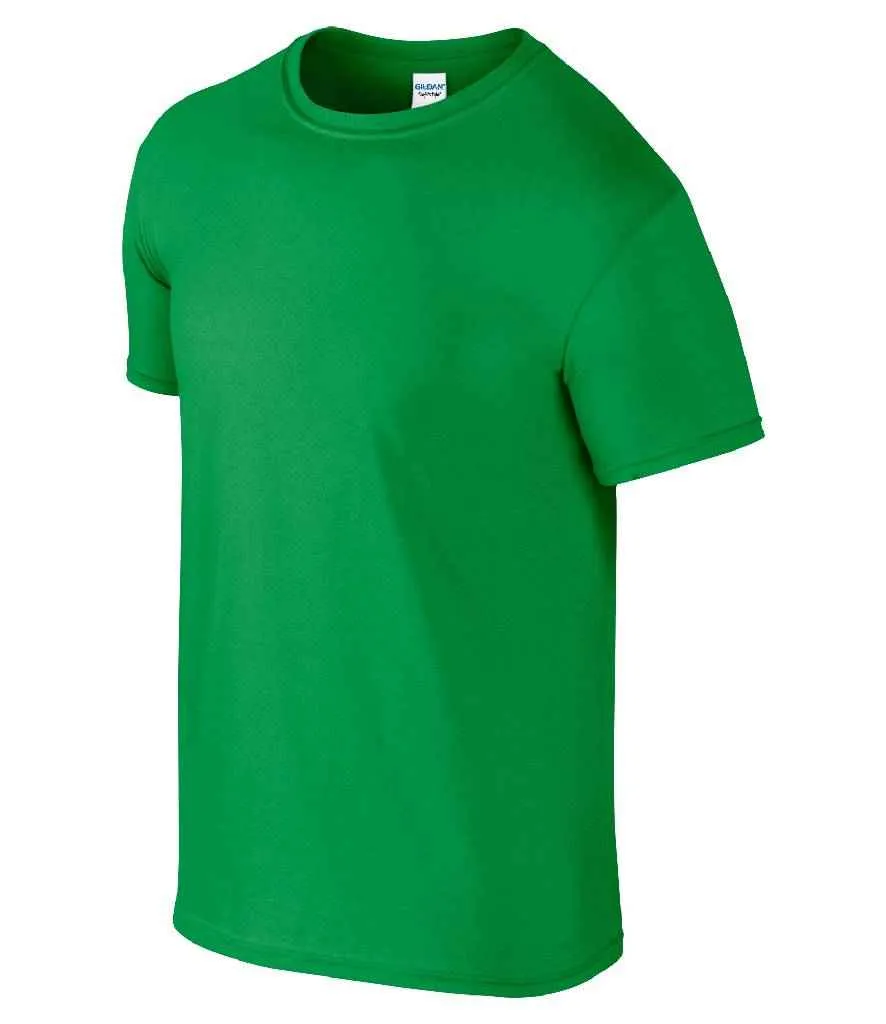 Gildan SoftStyle Ringspun T-Shirt - Green, Yellow, Orange