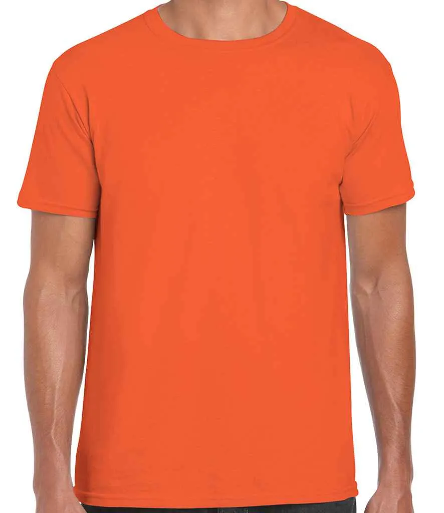 Gildan SoftStyle Ringspun T-Shirt - Green, Yellow, Orange