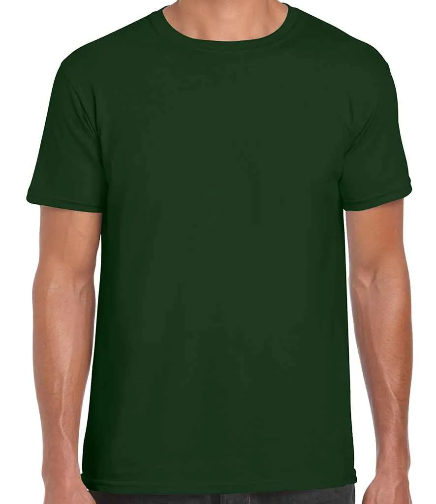 Gildan SoftStyle Ringspun T-Shirt - Green, Yellow, Orange