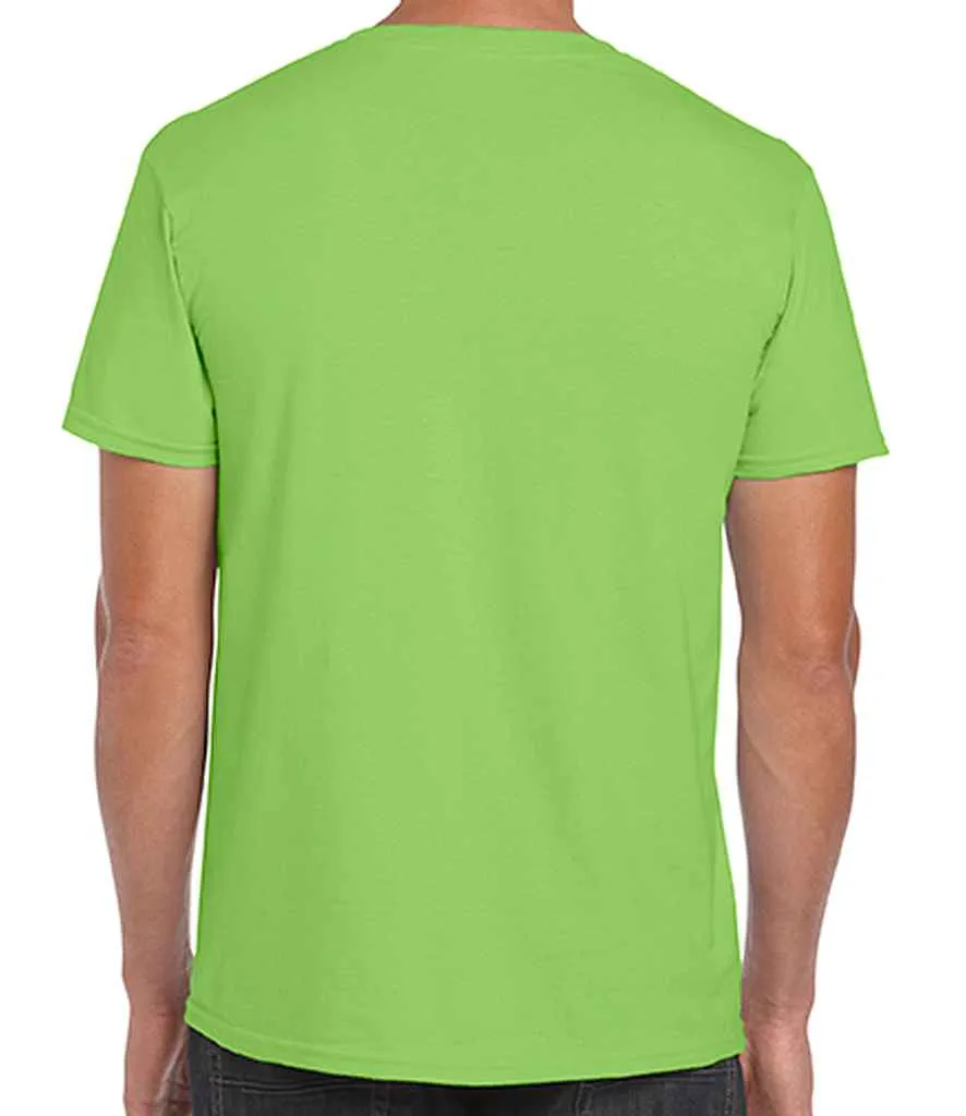 Gildan SoftStyle Ringspun T-Shirt - Green, Yellow, Orange