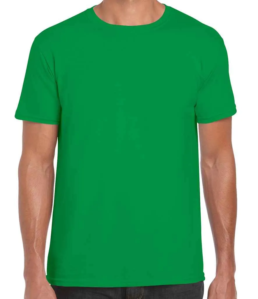 Gildan SoftStyle Ringspun T-Shirt - Green, Yellow, Orange