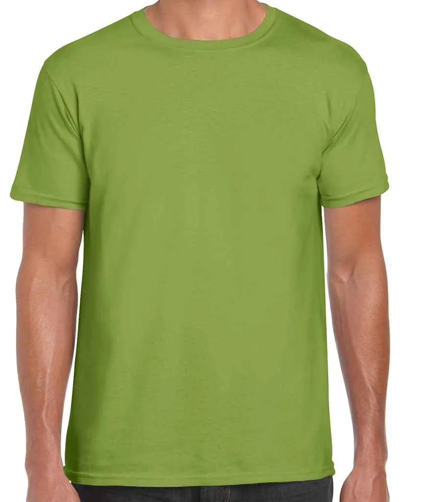 Gildan SoftStyle Ringspun T-Shirt - Green, Yellow, Orange