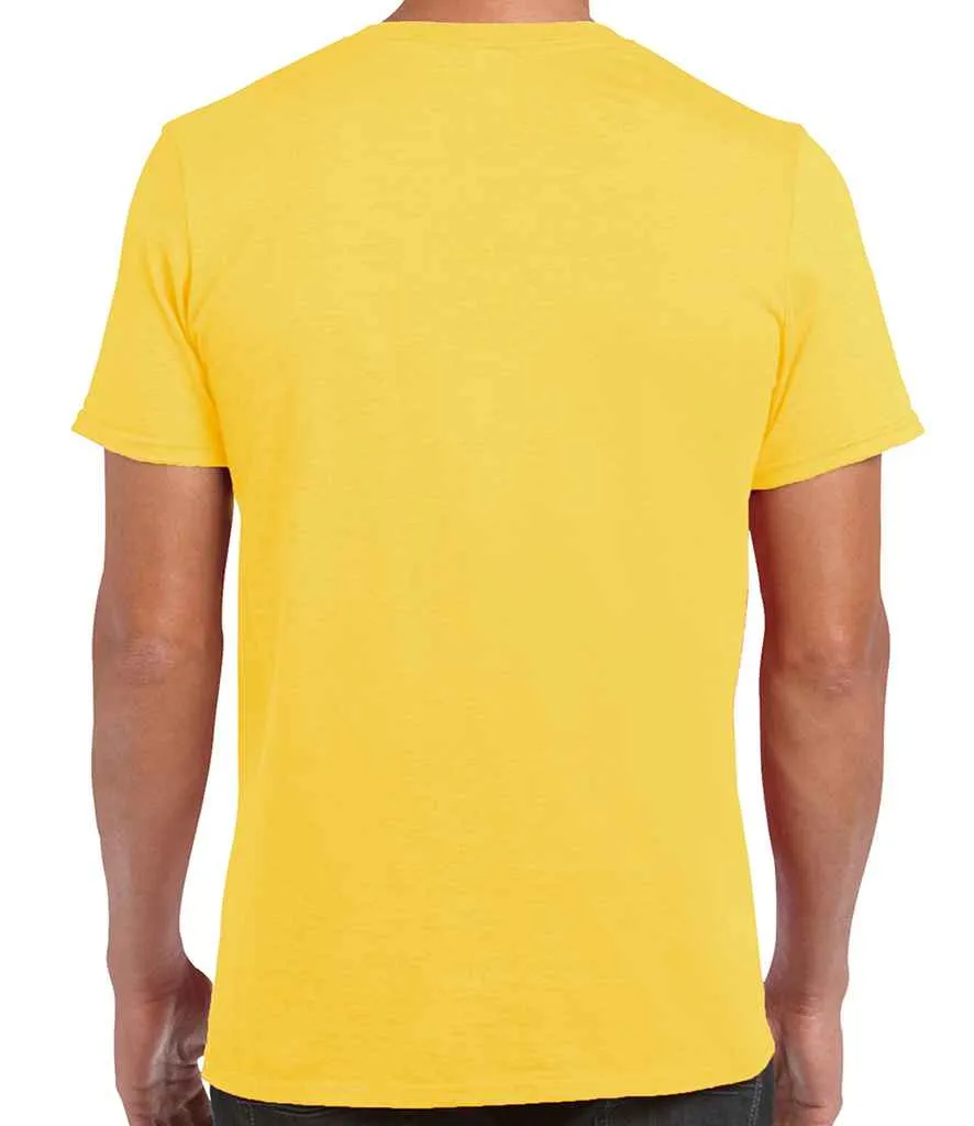 Gildan SoftStyle Ringspun T-Shirt - Green, Yellow, Orange