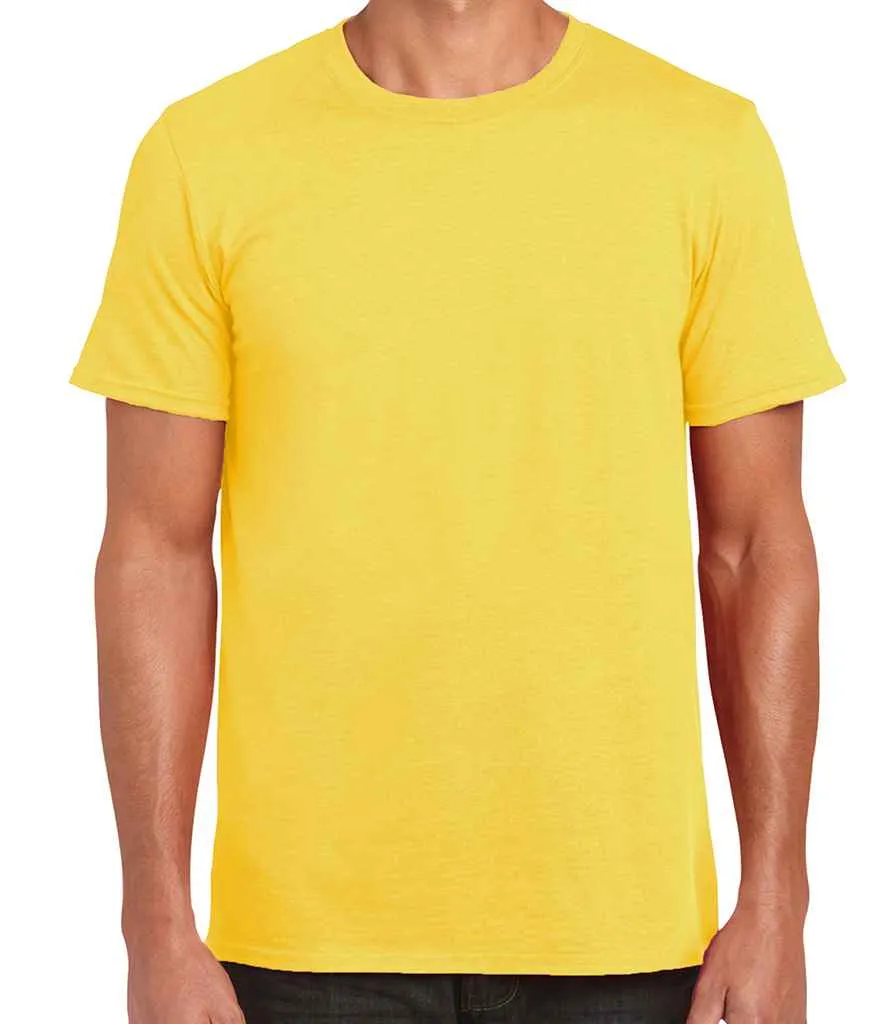 Gildan SoftStyle Ringspun T-Shirt - Green, Yellow, Orange