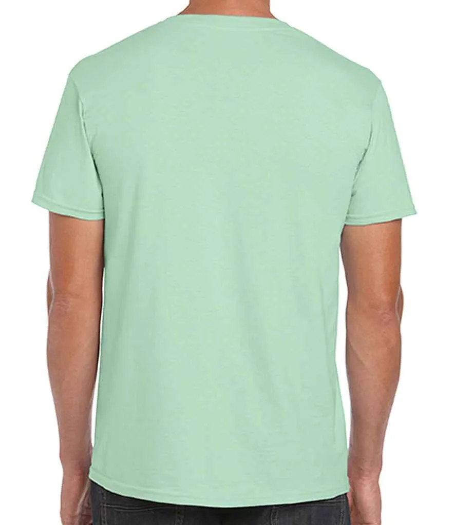 Gildan SoftStyle Ringspun T-Shirt - Green, Yellow, Orange