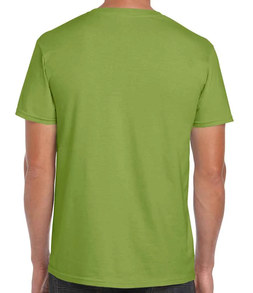 Gildan SoftStyle Ringspun T-Shirt - Green, Yellow, Orange