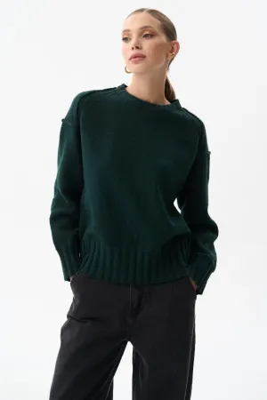 Green sweater