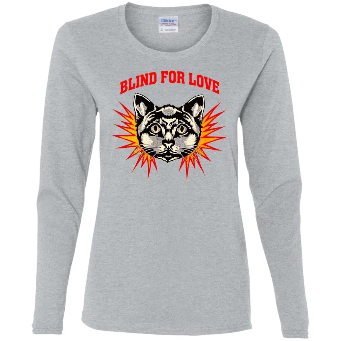 Gucci 2018 Cat Blind For You T-shirt Women Long Sleeve Shirt