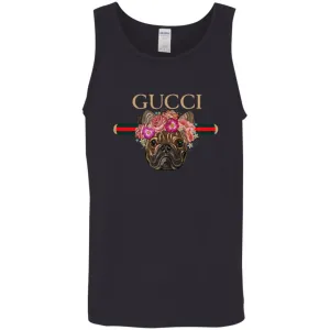 Gucci New Style Bull Dogs T-shirt Men Cotton Tank