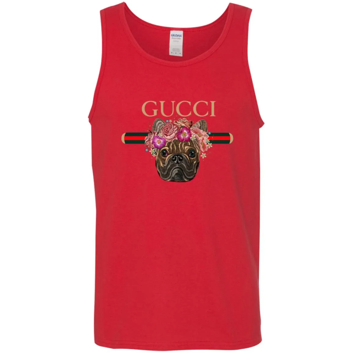 Gucci New Style Bull Dogs T-shirt Men Cotton Tank