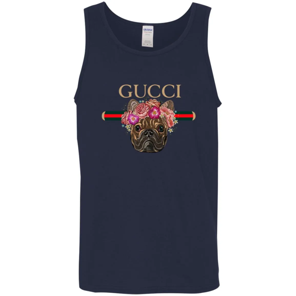 Gucci New Style Bull Dogs T-shirt Men Cotton Tank