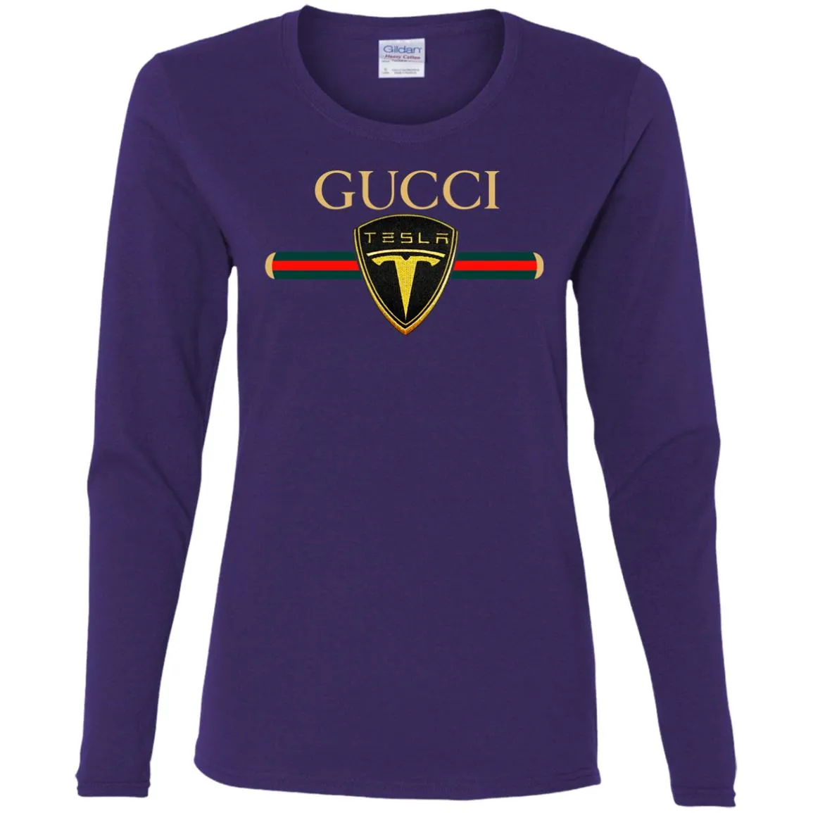 Gucci Tesla T-shirt Women Long Sleeve Shirt