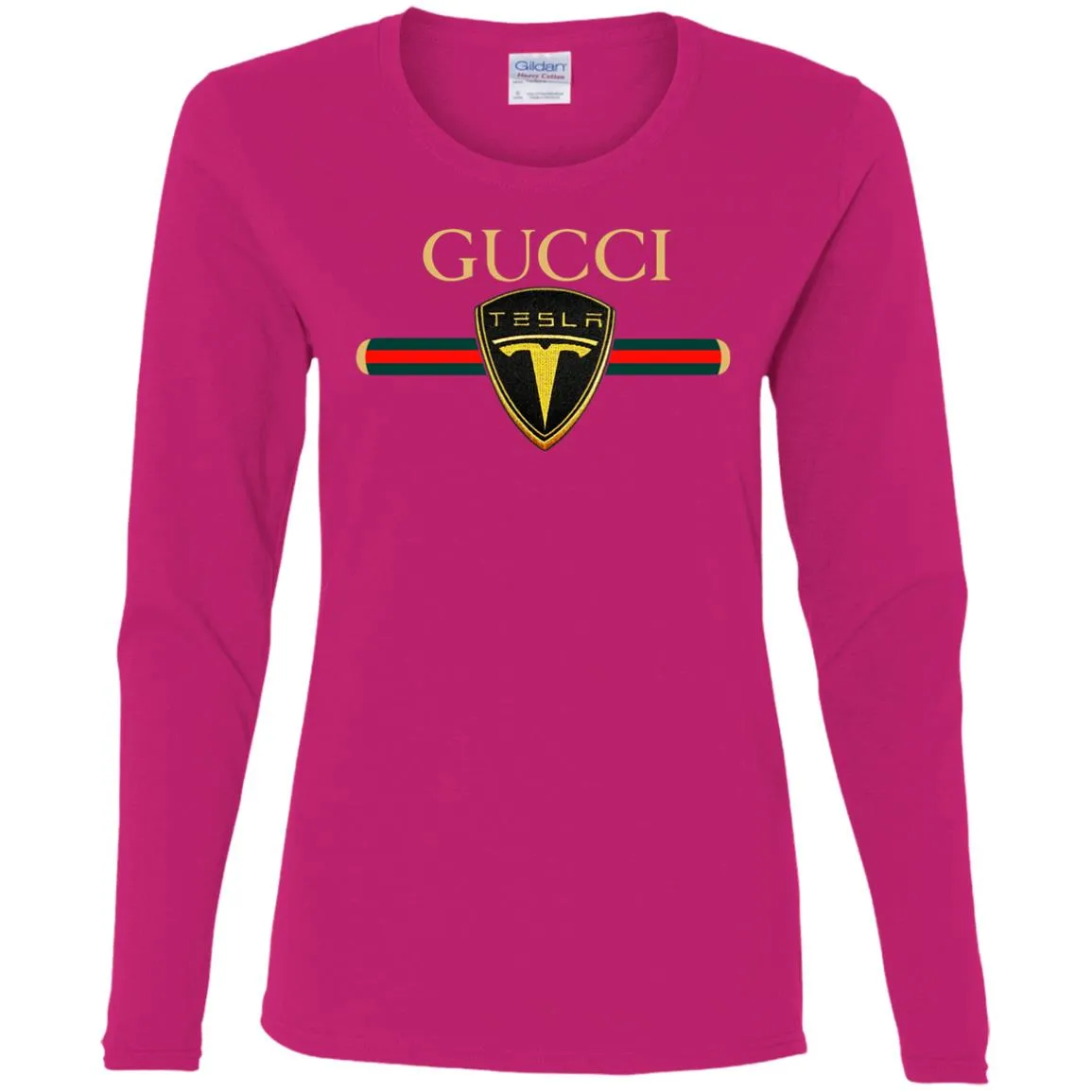 Gucci Tesla T-shirt Women Long Sleeve Shirt