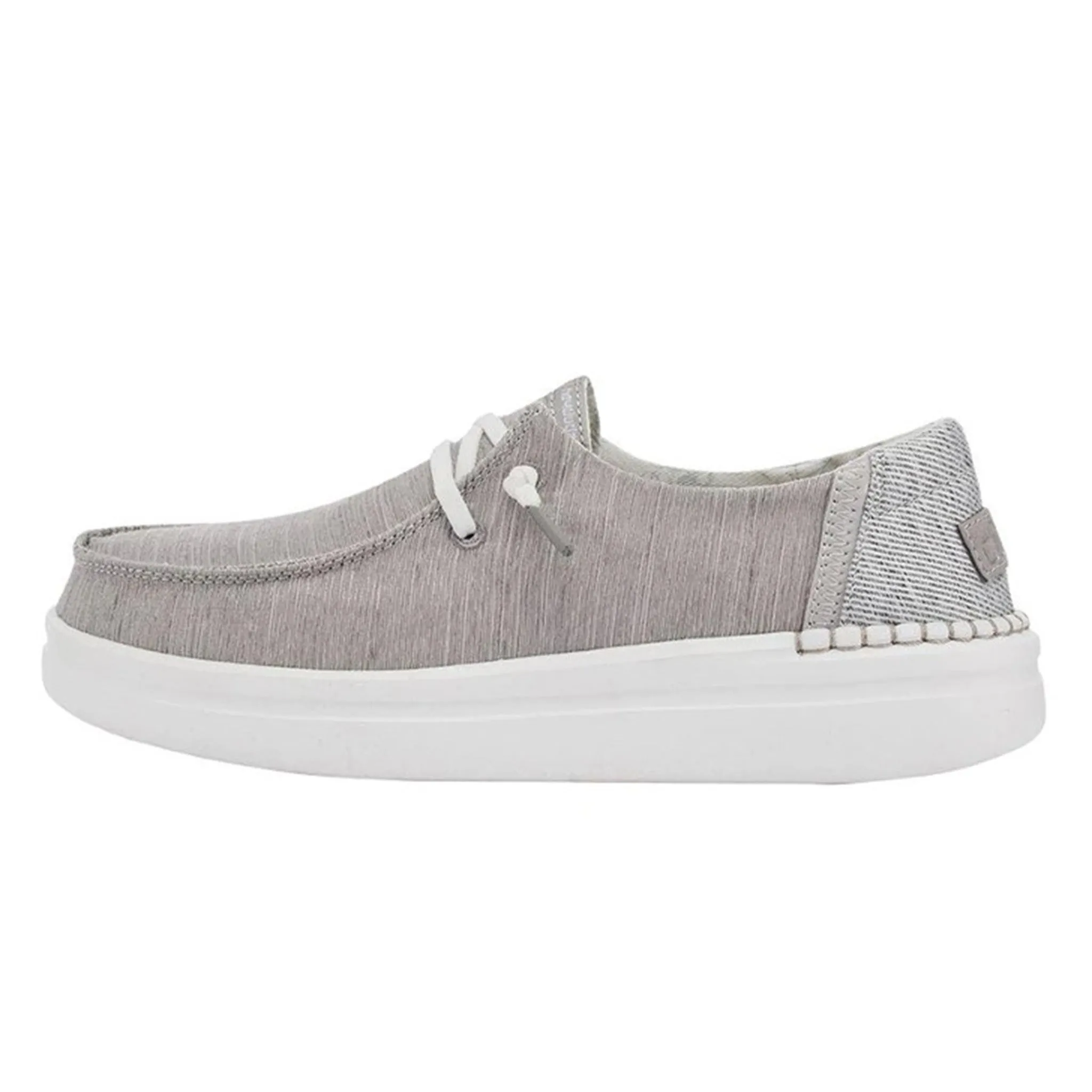 Hey Dude Women's Wendy Rise Chambray Lunar Rock