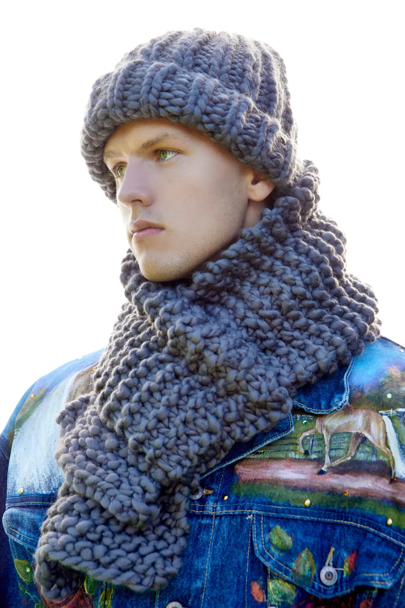 His Scarf - Merino