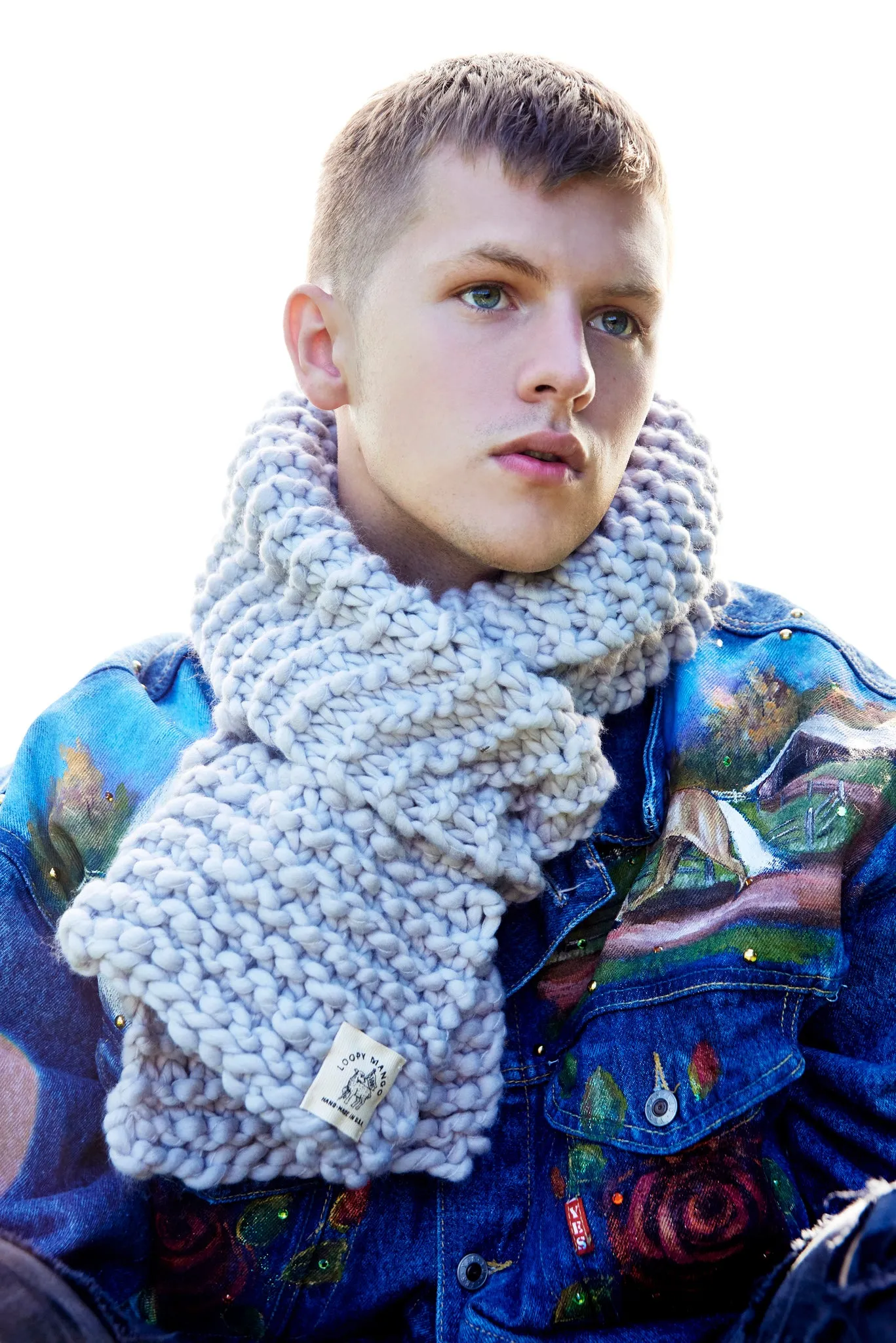 His Scarf - Merino