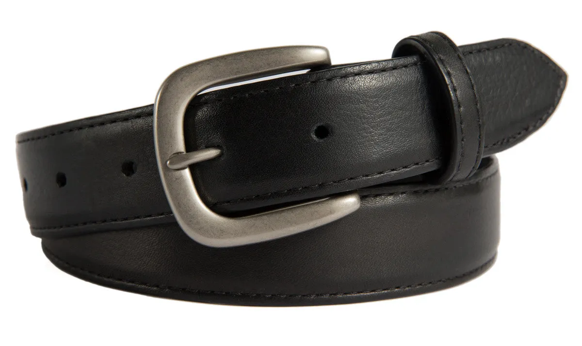 Hudson Belt, (1.25") Brushed Silver Buckle