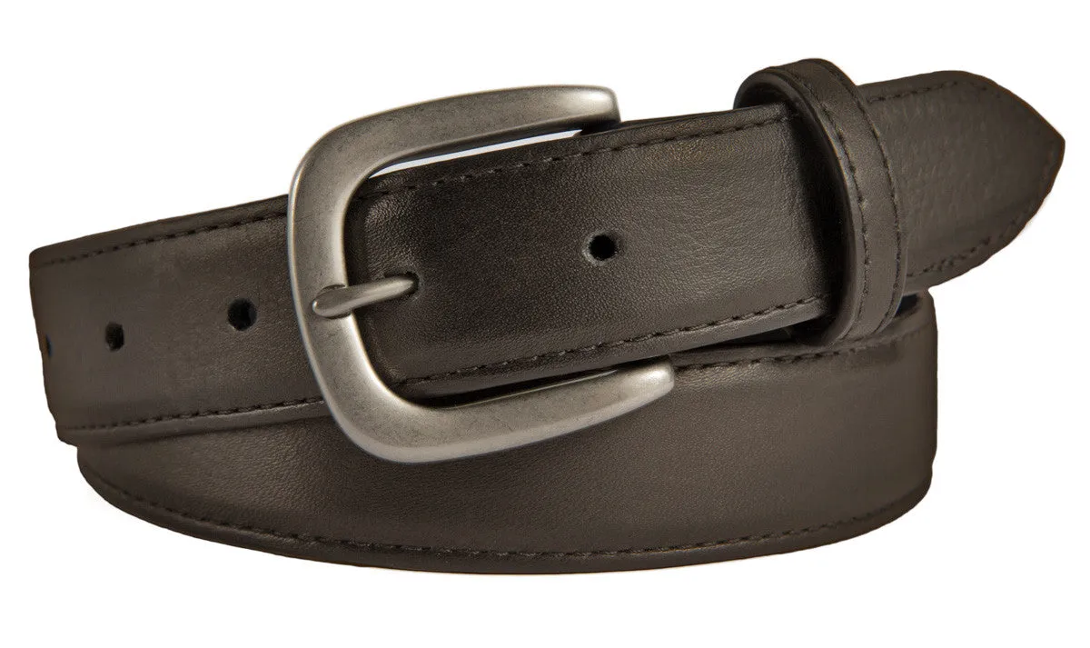 Hudson Belt, (1.25") Brushed Silver Buckle