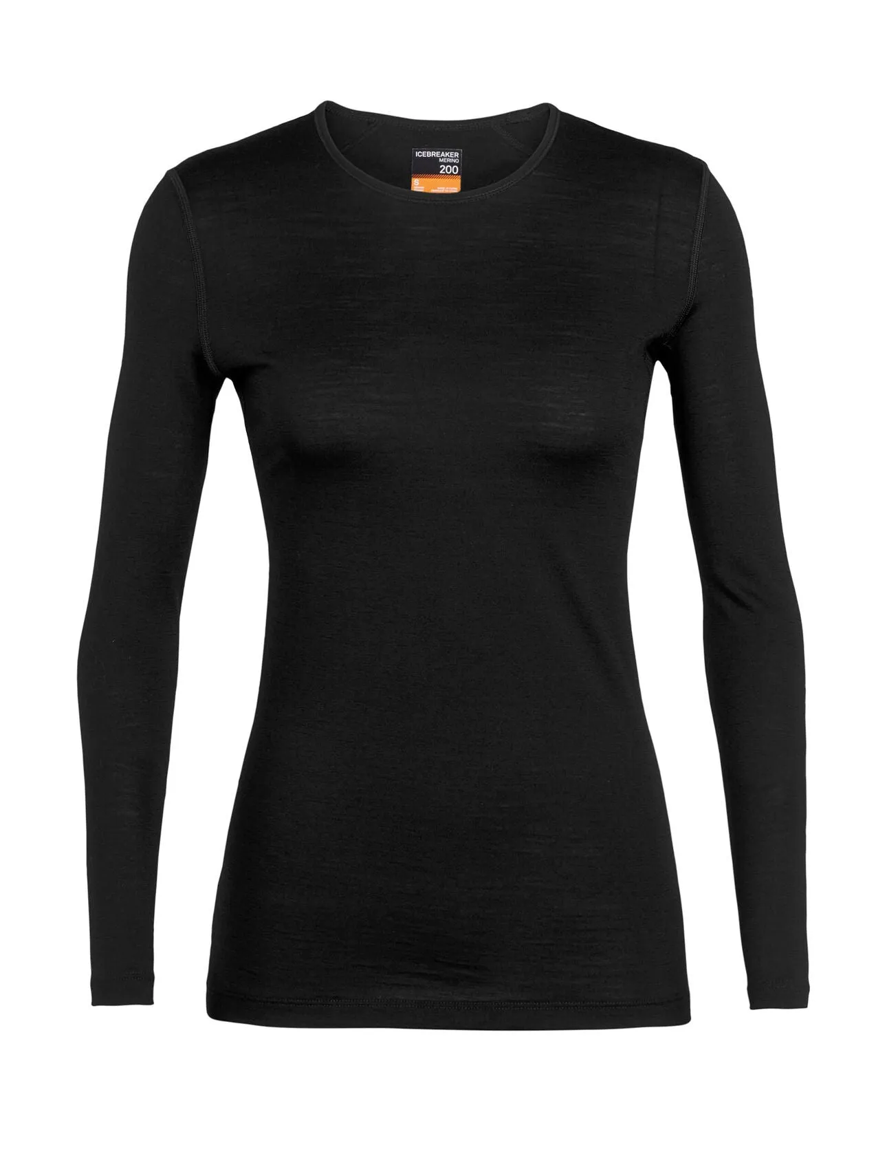 Icebreaker Women's Merino 200 Oasis Long Sleeve Crewe Thermal Top