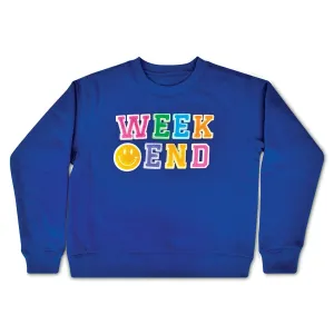 Iscream Weekend Midnight Basic Crew Neck Sweatshirt